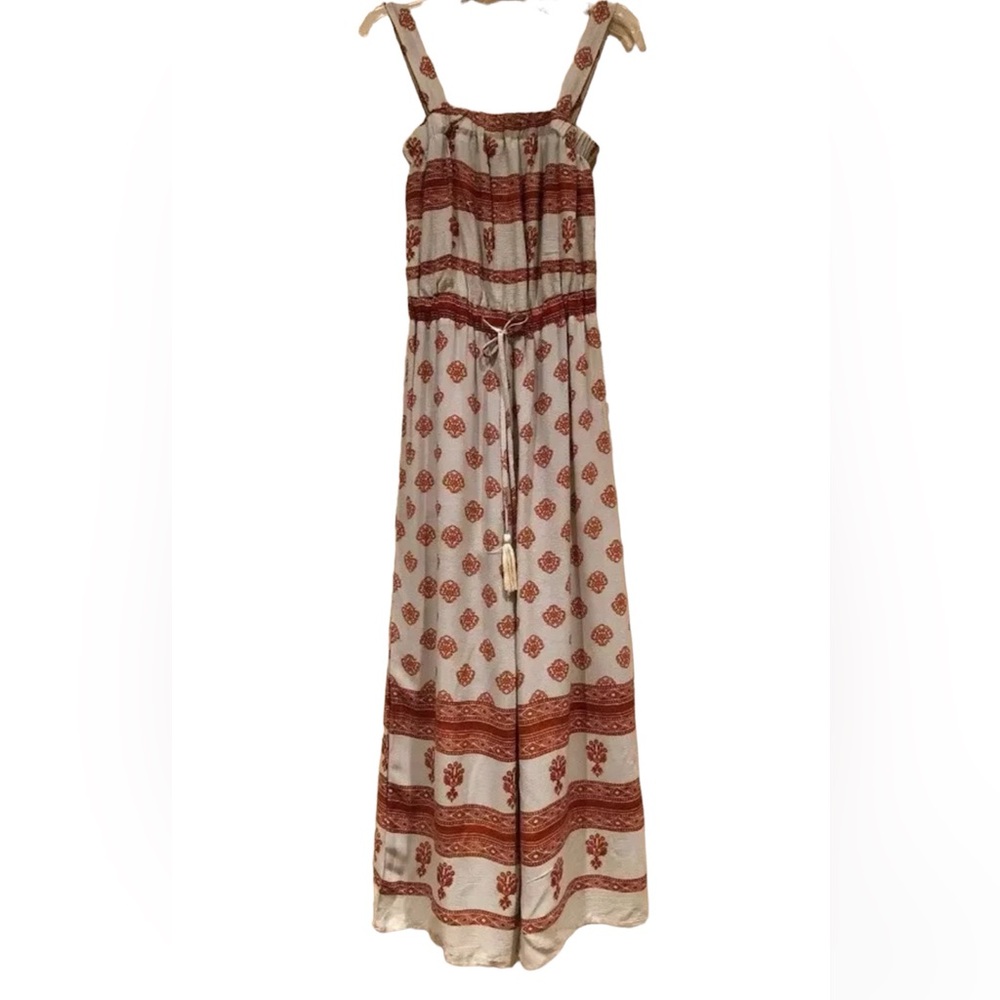 EUC By Together Bohemian Drawstring‎ Waist Jumpsuit